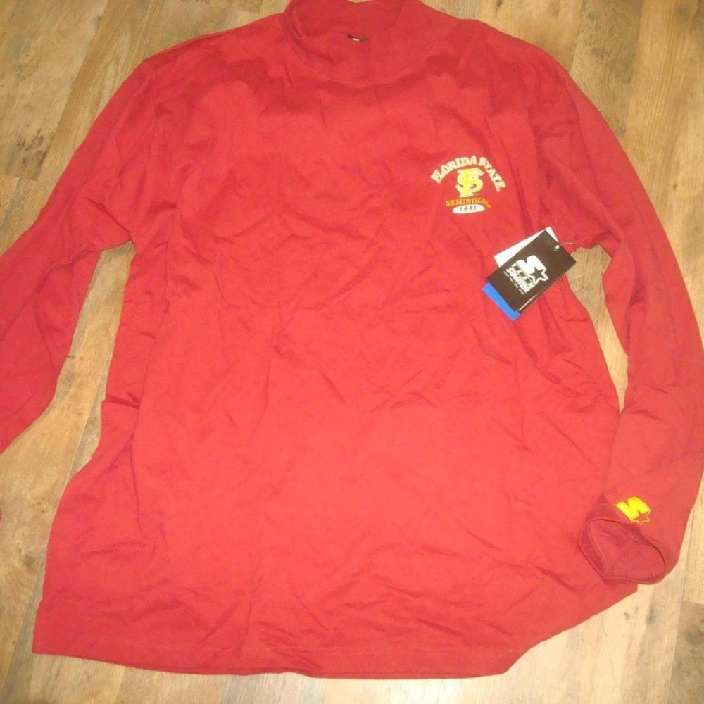 FSU SEMINOLES FLORIDA STATE STARTER SHIRT MEDIUM‎